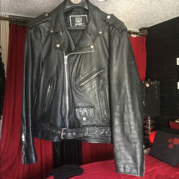 UNK Other - 🖤EUC HEAVY MOTORCYCLE JACKET-UNISEX🖤PRICE FIRM